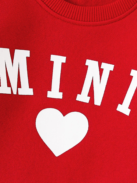 Mommy and Me Outfits - Mini Me Heart Sweatshirts