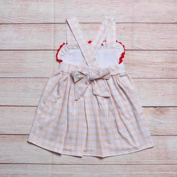 Bow Back Crab Print Dress