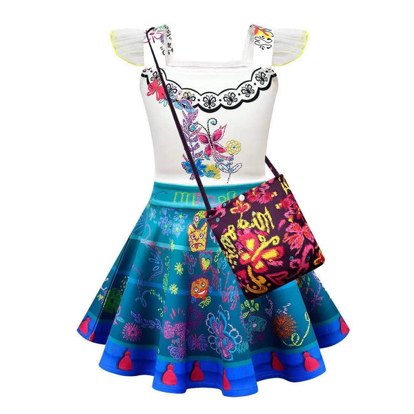 Costume Girl Dress With Bag
