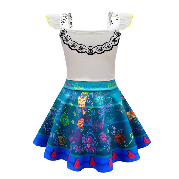 Costume Girl Dress With Bag