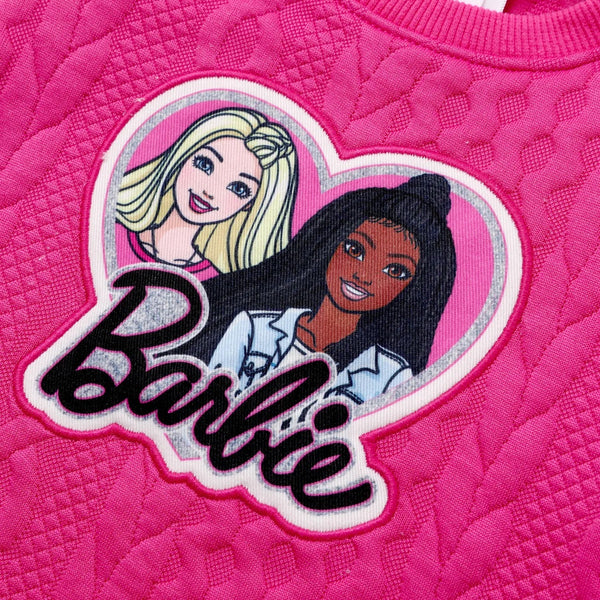 Pink Top And Skirt Set (Size 4-5 Years)