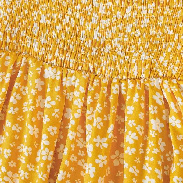 Off-shoulder Smocked Dress (3-4 Years & Women S)