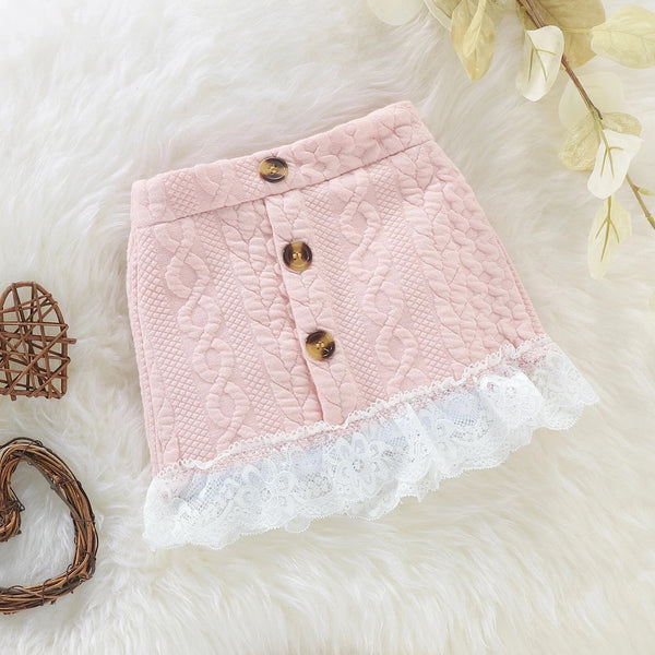 9-12 Month Pullover Sweatshirt + Skirt Set