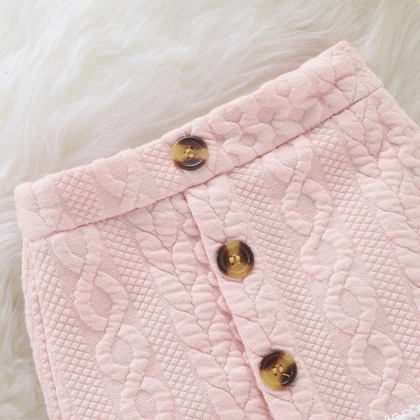 9-12 Month Pullover Sweatshirt + Skirt Set